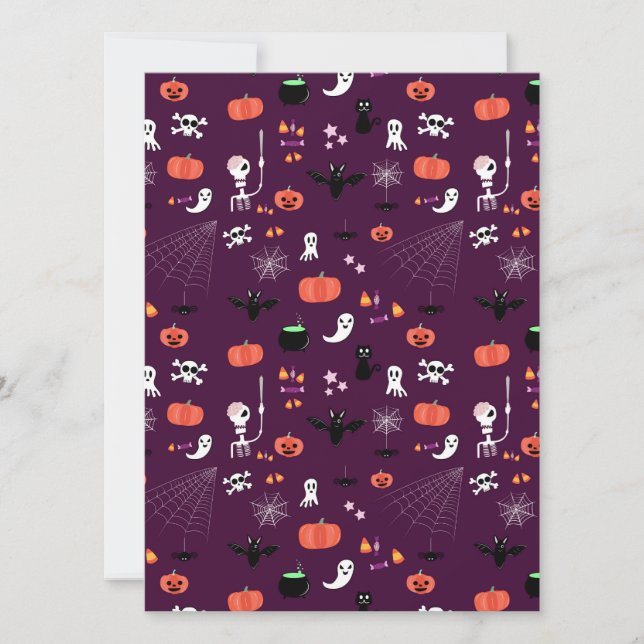 Invitation Halloween (Devant)