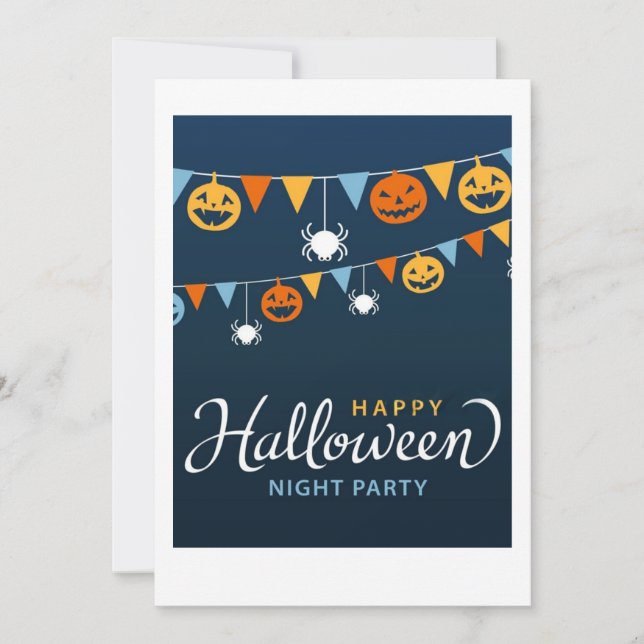 Invitation Halloween (Devant)