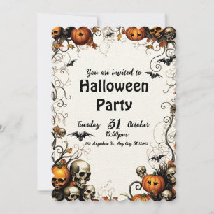 Invitation Halloween