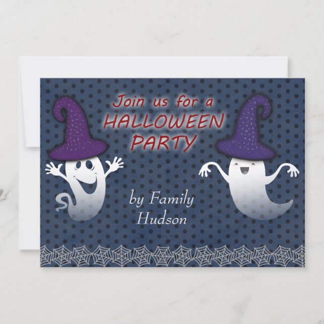 Invitation Halloween (Devant)
