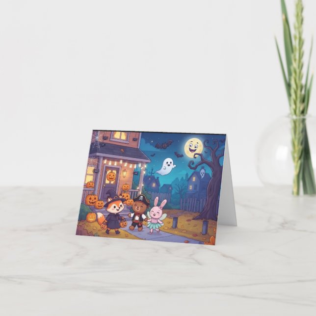 Invitation Halloween  (Devant)