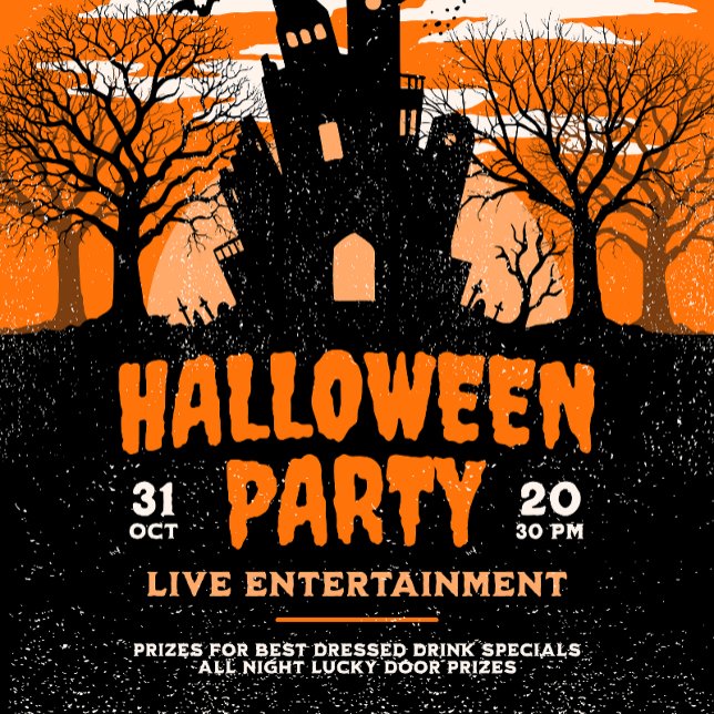 Invitation Halloween (Créateur téléchargé)