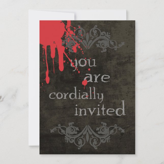 Invitation Halloween (Devant)