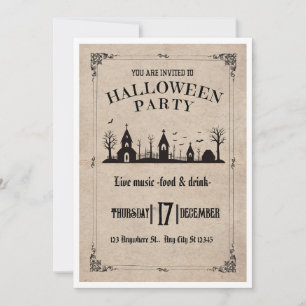 Invitation Halloween