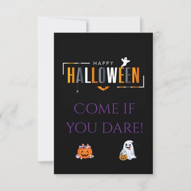 invitation halloween (Devant)