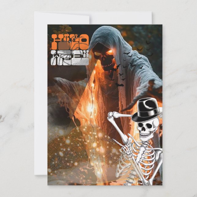 Invitation Halloween (Devant)
