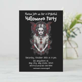 Invitation Halloween, 13 vampires, effrayant, effrayant,