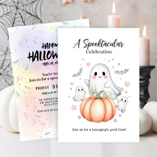 Invitation Halloween amusant Ghoost