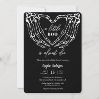 Halloween Baby shower Squelette mains