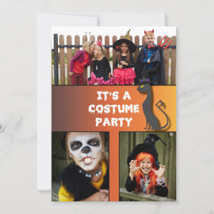 Invitation Halloween Costume Party 3 Photo personn