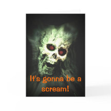 Halloween crâne hurlant