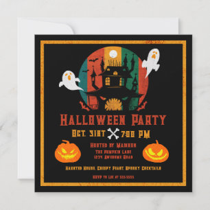 Invitation Halloween de Grunge Haunge