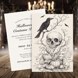 Invitation Halloween éffrayante
