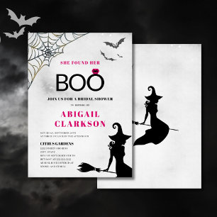 Invitation Halloween Elle A Trouvé Sa Fête des mariées De Boo