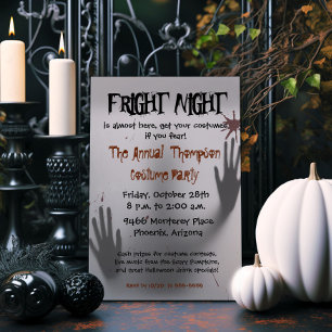 Invitation Halloween Fright Night