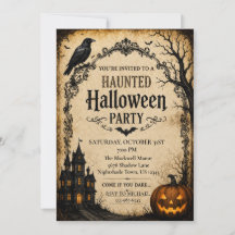 Halloween gothique vintage