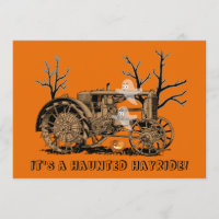 Halloween Haunted Hay Ride ferme tracteur fantômes