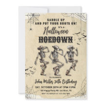 Halloween Hoedown Anniversaire Party
