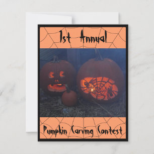 Invitation Halloween Jack-O-Lantern