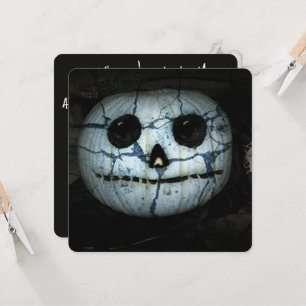 Invitation Halloween Jack-o-lanterne déplaisant