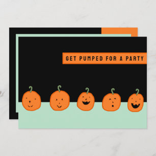 Invitation Halloween la fête moderne