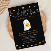 Halloween neutre baby shower fantôme mignon
