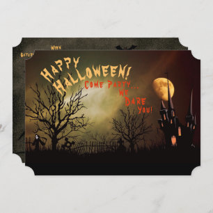Invitation Halloween - Nous t'osons