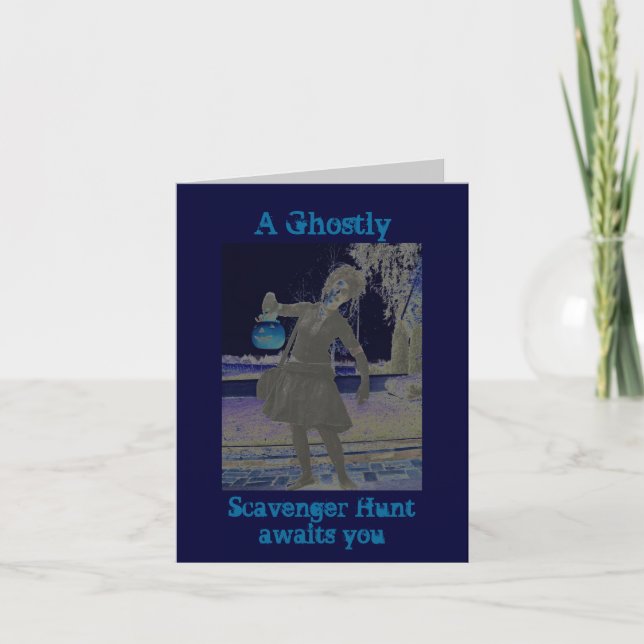 Invitation Halloween Party (Devant)