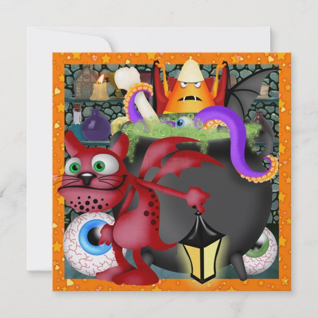 Invitation Halloween - SRF (Devant)