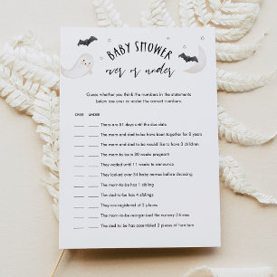 Invitation Halloween SUGARBOO Au-Dessus Ou En-Dessous Du Jeu 