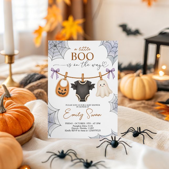 Invitation Halloween Un Petit Hoot Est En Route (Créateur téléchargé)
