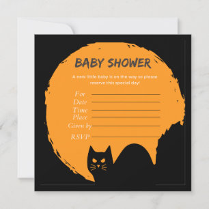 Invitation Halloween vintage