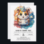 Invitation Hamster Friends Jouer Anniversaire<br><div class="desc">Joignez-vous au plaisir avec nos amis Hamster Jouer Invitations d'anniversaire. Ces invitations sont plus que du papier, elles sont des liens d'amitié qui invitent vos proches à partager la joie de votre journée spéciale. Les illustrations fantaisistes de hamster, sur fond de jeu, créent une atmosphère de camaraderie et de délice....</div>