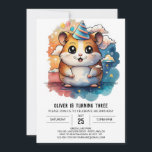 Invitation Hamster Friends Jouer Anniversaire<br><div class="desc">Joignez-vous au plaisir avec nos amis Hamster Jouer Invitations d'anniversaire. Ces invitations sont plus que du papier, elles sont des liens d'amitié qui invitent vos proches à partager la joie de votre journée spéciale. Les illustrations fantaisistes de hamster, sur fond de jeu, créent une atmosphère de camaraderie et de délice....</div>