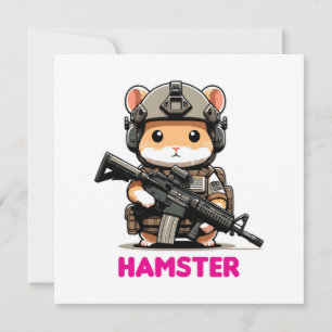 Invitation Hamster tactique