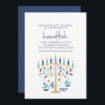 Invitation Hanoukka Love & Light Floral Menorah Fête<br><div class="desc">Hanoukka Love & Light Floral Menorah Fête Invitation. Personnalisez le texte personnalisé ci-dessus. Vous pouvez trouver d'autres éléments de coordination dans notre collection "Floral Hanoukka Menorah and Dreidel".</div>