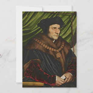 Invitation Hans Holbein le jeune - Portrait de Sir Thomas
