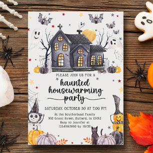 Invitation Hantée de la fête de l'Halloween