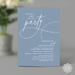 Invitation Happily Ever After Modern Elegant Wedding Dinner<br><div class="desc">Celebrate your love story with this elegant minimalist wedding invitation, designed with a refined sans font paired with delicate romantic elegant handwritten script. Perfect for couples who love modern romance, soft neutrals, and timeless typography, "happily ever after party". Perfect for couples extending their joyous occasion, this invitation exudes sophistication with...</div>