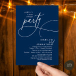 Invitation Happily Ever After Modern Elegant Wedding Dinner<br><div class="desc">Celebrate your love story with this elegant minimalist wedding invitation, designed with a refined sans font paired with delicate romantic elegant handwritten script. Perfect for couples who love modern romance, soft neutrals, and timeless typography, "happily ever after party". Perfect for couples extending their joyous occasion, this invitation exudes sophistication with...</div>