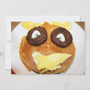 Invitation Happy Face Breakfast