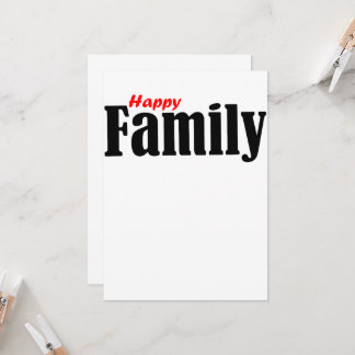 Invitation Happy Famille - Ambiance Familiale Amus
