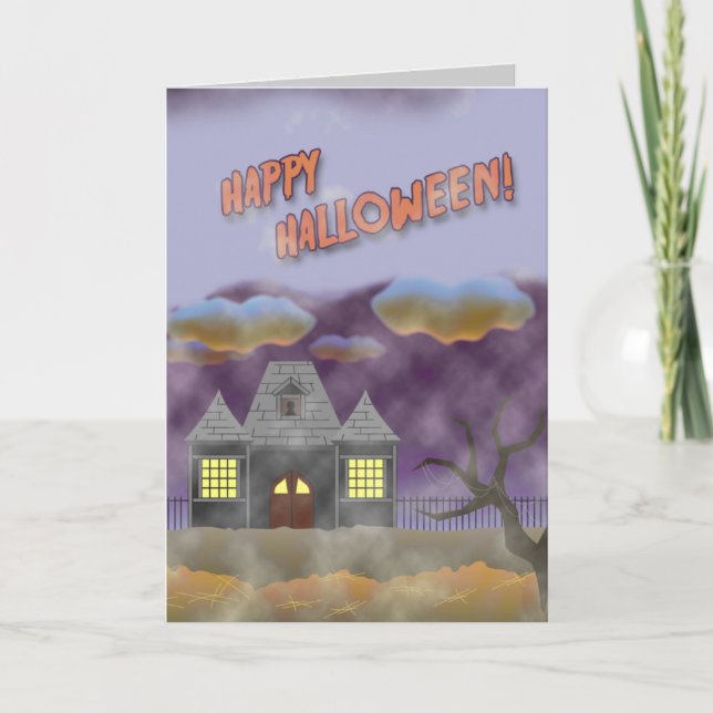 Invitation Happy Halloween - design 1 (Devant)