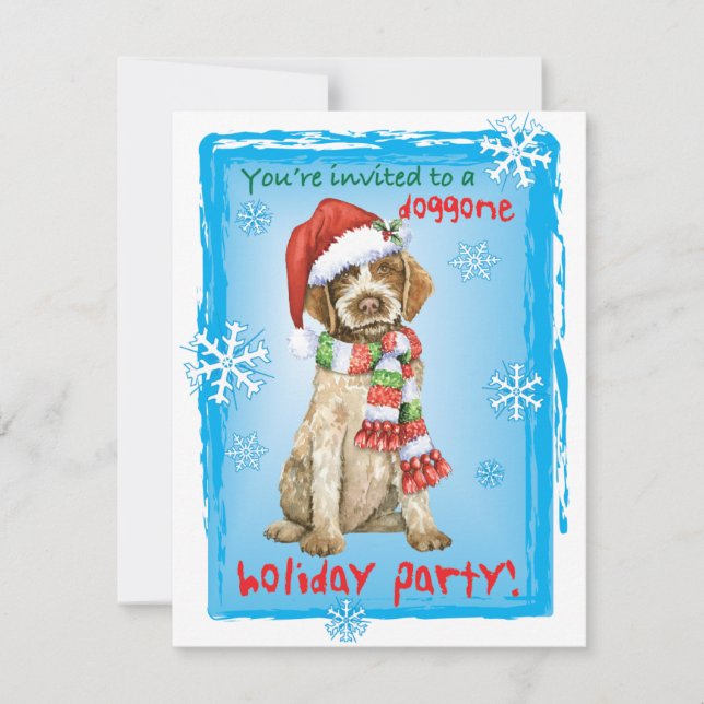 Invitation Happy Howlidays Griffon (Devant)
