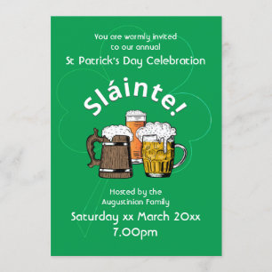 Invitation HAPPY ST PATRICK'S DAY Event Celebration