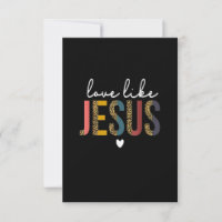 Happy Valentine's Day Christian Leopard Love Like
