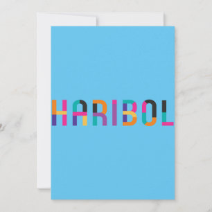 Invitation  Haribol Nitai Gaur