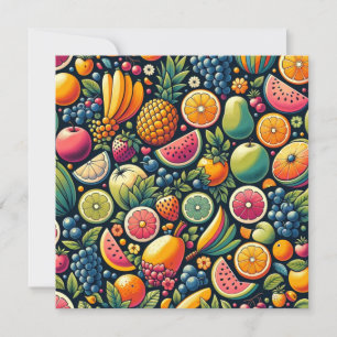 Invitation Harmonie fruitée : Symphonie de la générosité de l