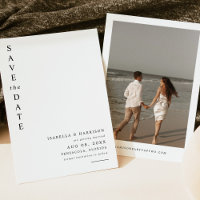 HARPER moderne simple photo mariage Enregistrer la