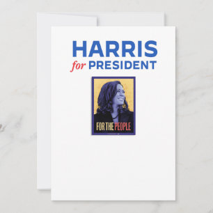 Invitation Harris pour le président / Kamala Harris pour le p